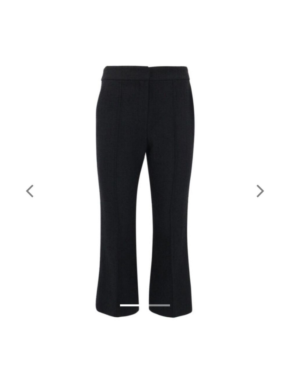 Milly Betsy Boucle Pant In Black